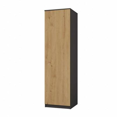 Armoire chambre &agrave; coucher style scandinave - HUCOCO - 50x50x180 - 1 porte 
