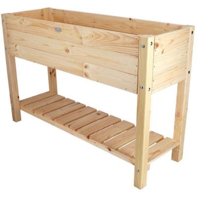 ESSCHERT DESIGN  Jardini&egrave;re sur&eacute;lev&eacute;e Bois clair L