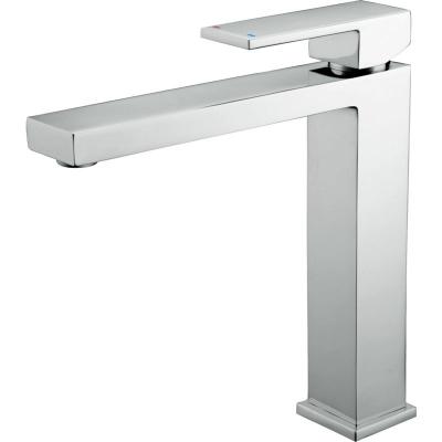 ESSEBAGNO Fangolo mitigeur lavabo haut chrom&eacute; - Chrom&eacute;