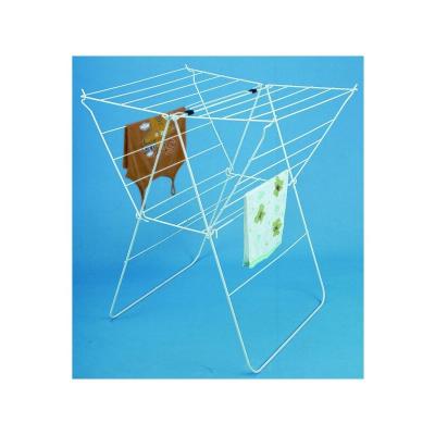 MSV Etendoir &agrave; linge Tetra 13M Fils Acier Blanc - Blanc - 