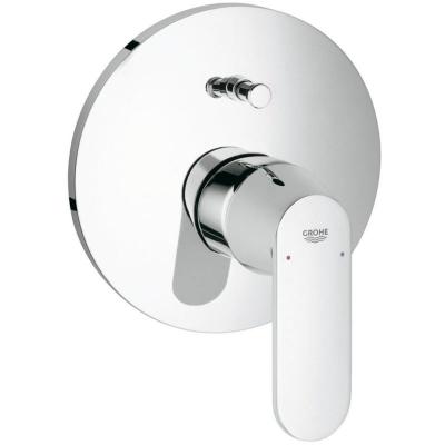 GROHE Fa&ccedil;ade EUROSMART COSMOPOLITAN pour mitigeur monocommande encastr&eacute; 1/2 - Chrom&eacute;