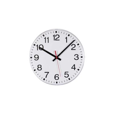 Eurotime - 55000 radiopilot&eacute;(e) Horloge murale 300 mm blanc