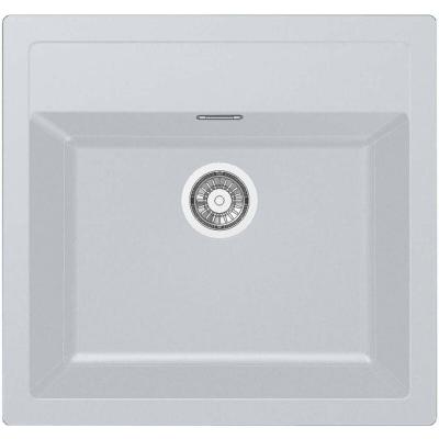 GENERIQUE Evier Sirius Sid610-560 Blanc Artic (Sous Meuble 60Cm) 560X530X200Mm 