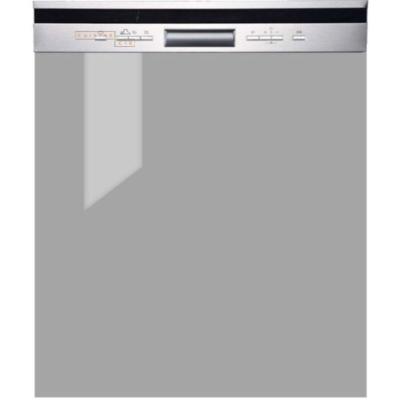 CUISINEANDCIE Fa&ccedil;ade pour lave-vaisselle semi-int&eacute;grable Eco Gris Brillant l 60 cm
