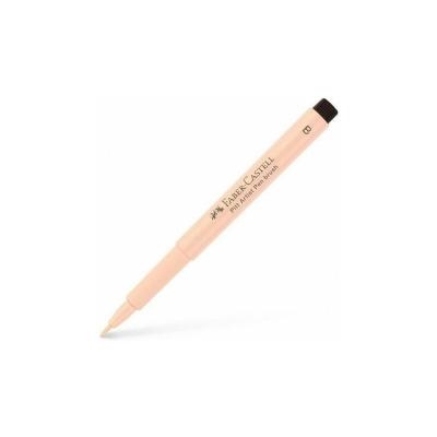 FABER CASTELL Feutre &agrave; dessin - Pointe pinceau - Abricot - Pitt Artist - Faber-Castell 