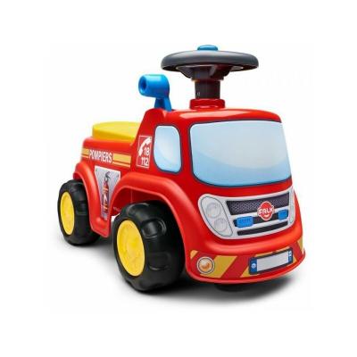  Porteur Trotteur Pompier Assise ouvrante Volant directionnel Fabriqu&eacute; en France