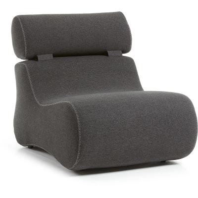 KAVE HOME Fauteuil Club graphite - 