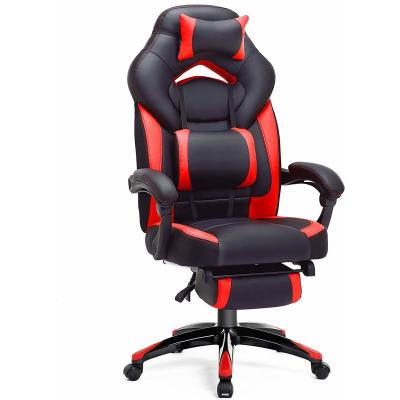 SONGMICS  Fauteuil de bureau ergonomique, Noir et Rouge