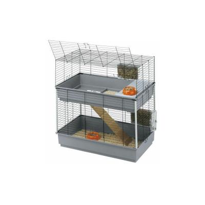 FERPLAST  Clapier Rabbit 100 Double 95x57x93,5 cm Gris