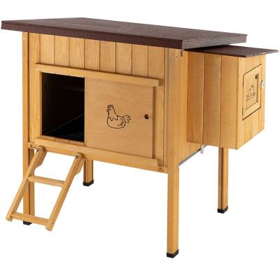 FERPLAST HEN HOUSE 10 Poulailler en bois 124 x 98 x 110 cm