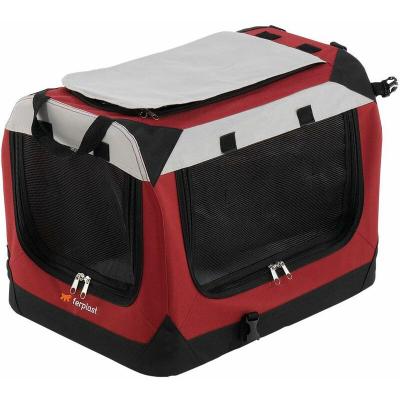 FERPLAST  Nylon Holiday 2 49x34x34 Cm Dog Carrier Rouge 49x34x34 cm