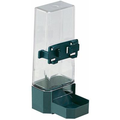 FERPLAST Silver special 4560 - 0,2 l Abreuvoir en plastique pour perroquets, cockatiels et perruches. Variante silver special 4560 - Misure: 7.3 x 8 x h 15.1