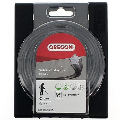 SURICUT Fil de coupe 3 mm pour d&eacute;broussailleuse nylium starline oregon - 15 m&egrave;tres