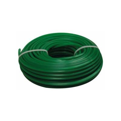 Toolland - Fil pour coupe-bordure, nylon, vert, 3.2 mm, 50 m