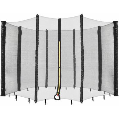 AREBOS  - Filet de s&eacute;curit&eacute; Trampoline &oslash; 305 cm 8 piquets R&eacute;sistant aux uv
