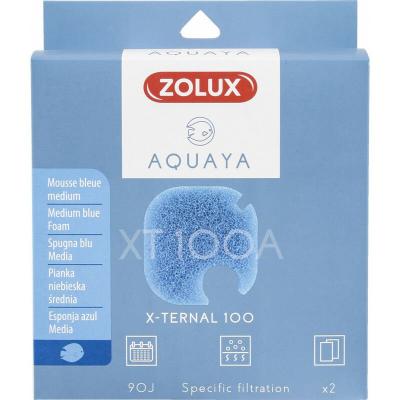 ZOLUX Blue foam xternal 100 x2 aqya 