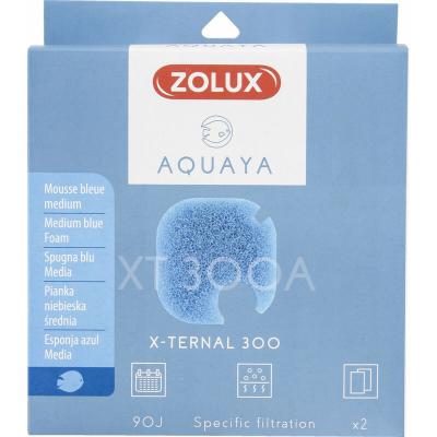 ZOLUX Blue foam xternal 300 x2 aqya 