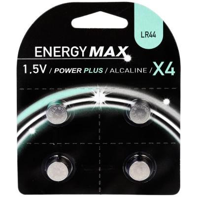 UNKNOWN Lot de 4 piles bouton LR44 - LR44 - Five