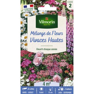 VILMORIN  - Sachet graines fleurs vivaces hautes