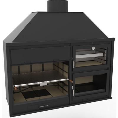 FM CALEFACCION  - fm Barbecue charbon bois fusion 200 avec four