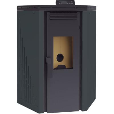 FM CALEFACCION FM Po&ecirc;le &agrave; granul&eacute;s d'angle BP-101R 9,5kW Noir