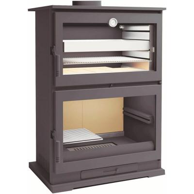 FM CALEFACCION FM Po&ecirc;le &agrave; bois en acier CH-9 11kW avec four inox
