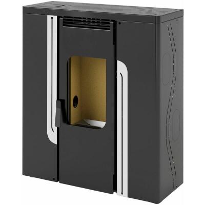 FM CALEFACCION Fm Po&ecirc;le &agrave; granul&eacute;s de couloir BP-402 12kW noir (canalisable)