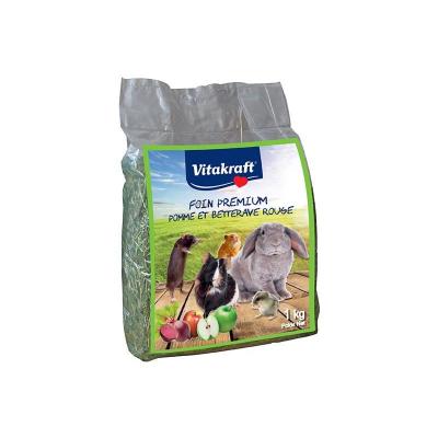 VITAKRAFT Foin &agrave; la pomme et &agrave; la betterave rouge 1kg 