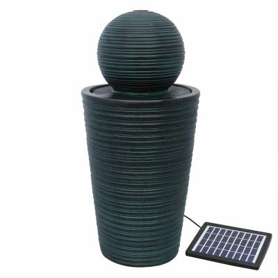 MONSTERSHOP Fontaine boule ronde &eacute;nergie solaire 27602