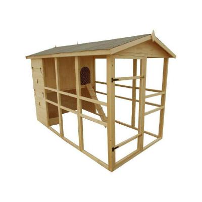 HABRITA Poulailler en bois  8 &agrave;&nbsp; 12 poules