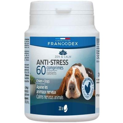 FRANCODEX  Anti-Stress pour Chien ET Chat (60 COMPRIMES)