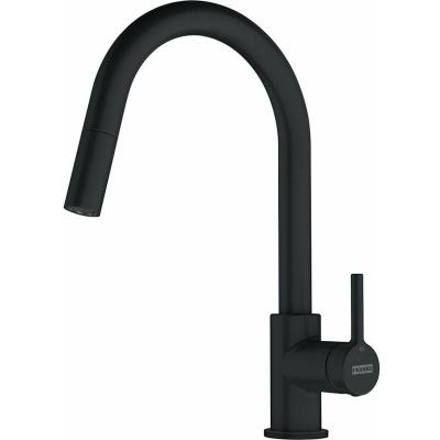 FRANKE  115.0626.053 Lina Pull-Out Robinet de Cuisine, Noir Mat, Small