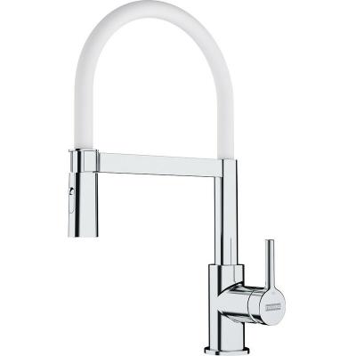 FRANKE  115.0626.088 Lina Semi-Pro Robinet de Cuisine, Chrome/Blanc, Small