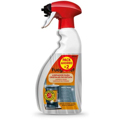 MASSO GARDEN FuegoNet Nettoyant pour vitres de po&ecirc;les Pack de 2 x 750 ml