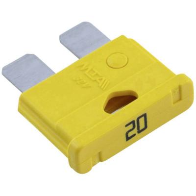 MTA AUTOMOTIVE Fusible plat standard 20 A  340031 jaune 1 pc(s) 