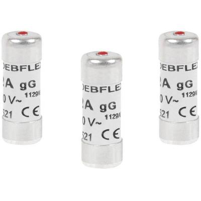 DEBFLEX Fusible avec voyant 10,3X31,5 25A 400V sachet de 3