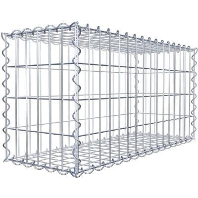 GABIONDECO Gabion 80 cm x 40 cm x 30 cm (L x H x P), mailles 5 cm x 10 cm, spirale