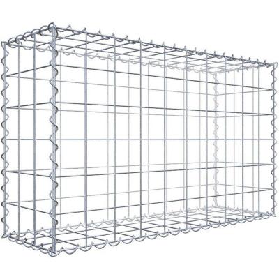 GABIONA Gabion 100 cm x 60 cm x 30 cm (L x H x P), maille 10 cm x 10 cm, spirale