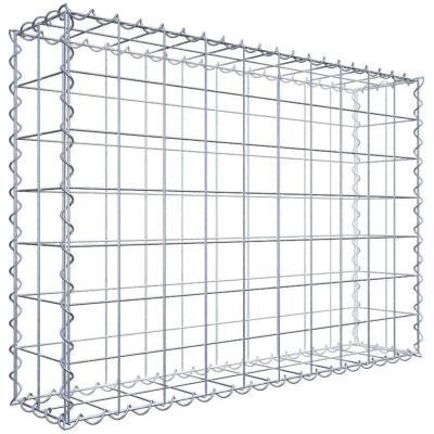 GABIONA Gabion 100 cm x 70 cm x 20 cm (L x H x P), maille 10 cm x 10 cm, spirale