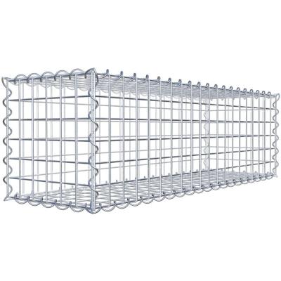 GABIONA Gabion 100 cm x 30 cm x 30 cm (L x H x P), mailles 5 cm x 5 cm, spirale