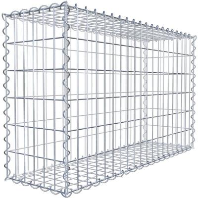 GABIONA Gabion 100 cm x 60 cm x 30 cm (L x H x P), maille 5 cm x 10 cm, spirale