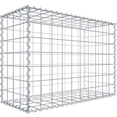 GABIONA Gabion 100 cm x 70 cm x 40 cm (L x H x P), mailles 10 cm x 10 cm, spirale