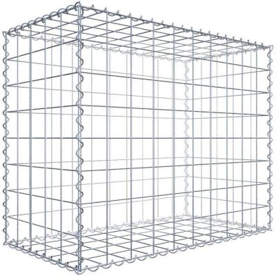 GABIONA Gabion 100 cm x 80 cm x 50 cm (L x H x P), maille 10 cm x 10 cm, spirale