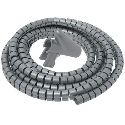 DEBFLEX Gaine range-c&acirc;ble aluminium pour moulure, H.300 x P.2.2 cm