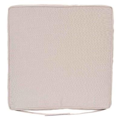 HESPERIDE Galette de chaise de jardin 40 x 40 cm Taupe - Hesp&eacute;ride