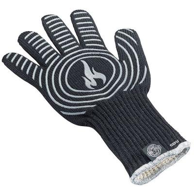 GEFU  BarbecueGlove Gant de Barbecue Noir Taille Unique