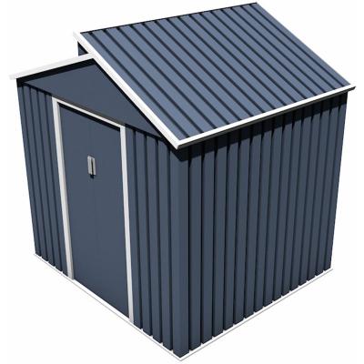 GARDIUN Abri Jardin M&eacute;tal  Chester 4,25 m&sup2;  - Gris anthracite