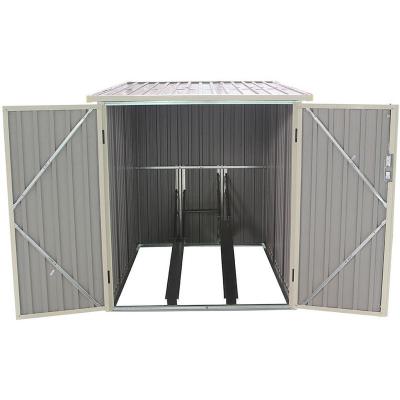 GARDIUN Abri de Jardin en M&eacute;tal pour v&eacute;los Veloc I (X2) - 2,81 m&sup2; Ext.