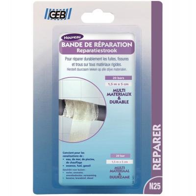 GEB  - Bande de r&eacute;paration tous mat&eacute;riaux rigides
