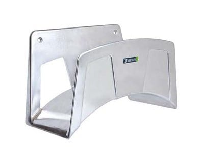GEKA  Porte-Tuyau Mural Plus, Argent, 24.4 x 15.9 x 14.5cm